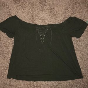 Off the shoulder American Eagle top